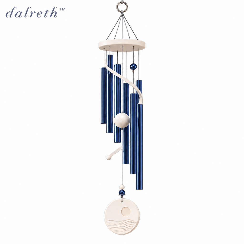 𝒅𝒂𝒍𝒓𝒆𝒕𝒉™ 36-Inch Deep Resonance Aluminum Wind Chime