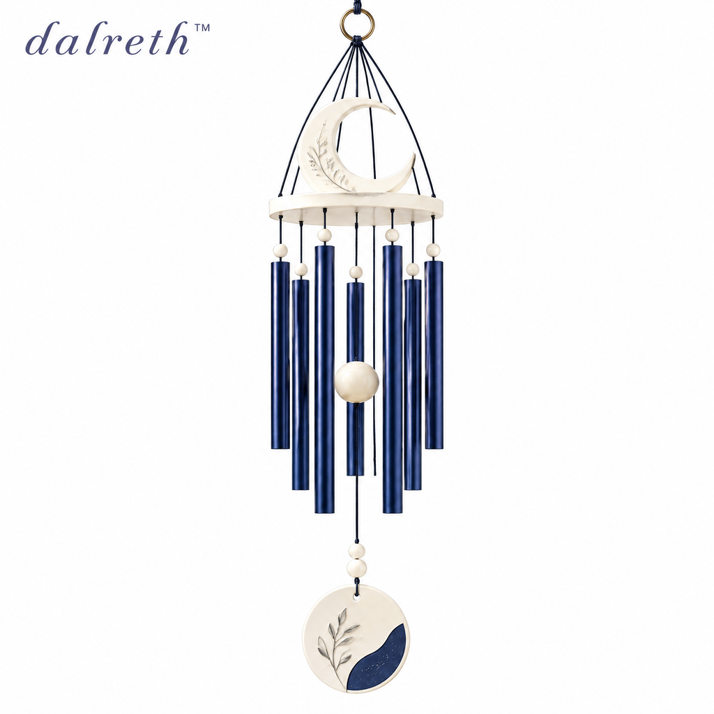 𝒅𝒂𝒍𝒓𝒆𝒕𝒉™ Indigo Outdoor Metal Wind Chime