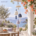 𝒅𝒂𝒍𝒓𝒆𝒕𝒉™ Artisan Tiered Ceramic Bell Wind Chime